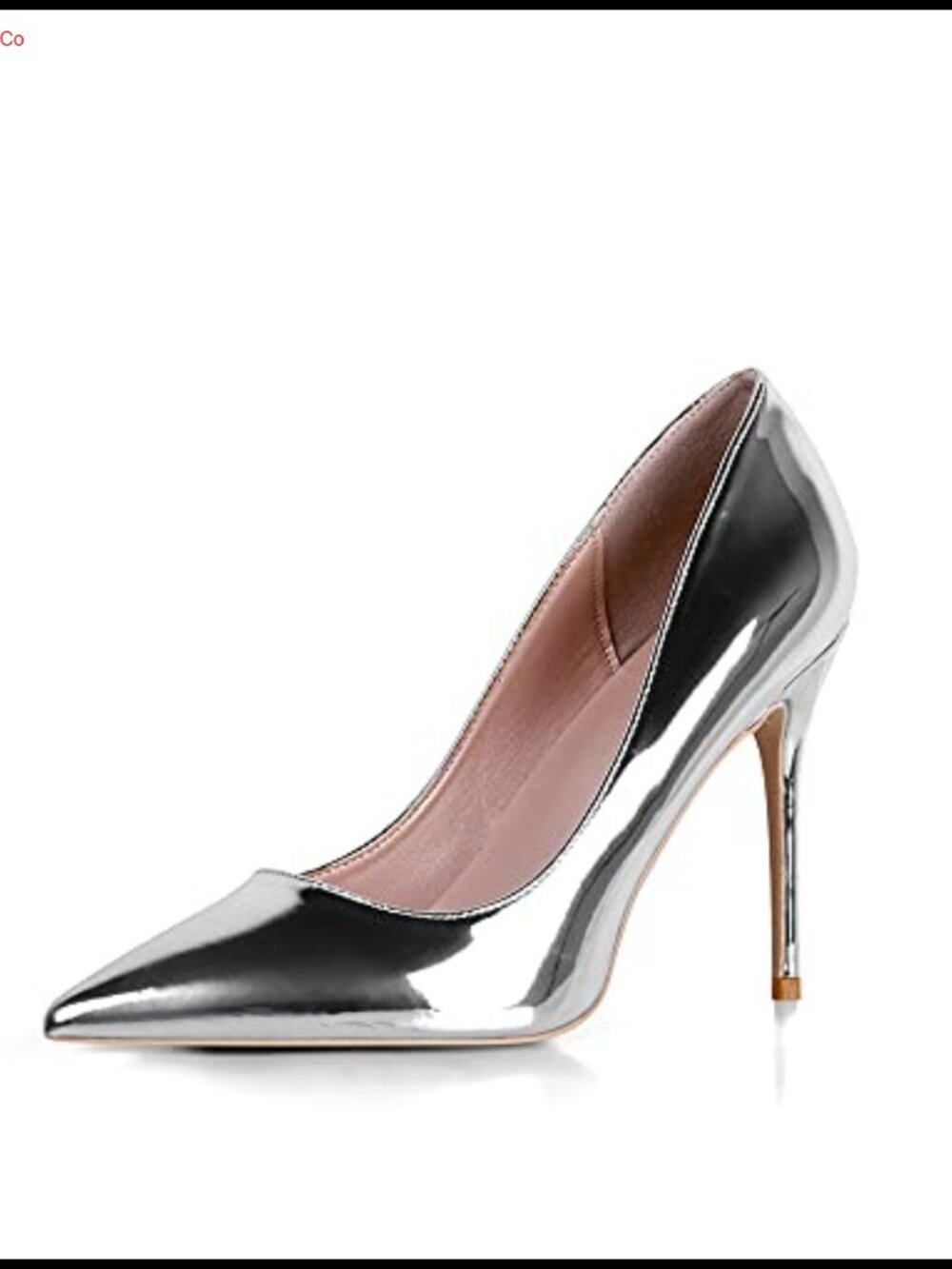 Pointed Toe Slip On Stiletto High Heels Wedding Party Pumps
